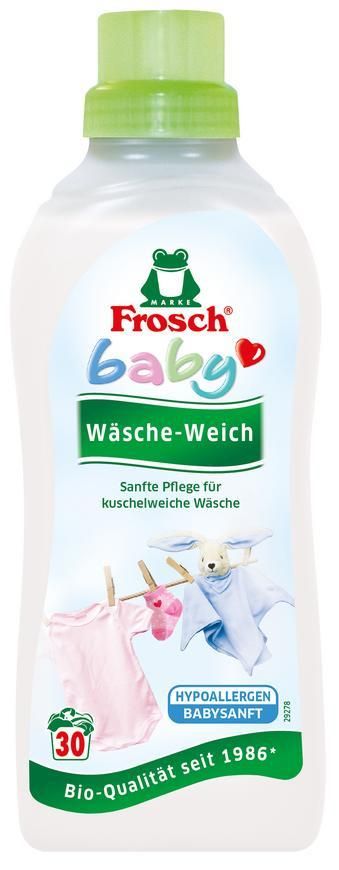 WEBHIDDENBRAND Plákadlo Frosch Baby, hypoalergénne, na dojčenskú a detskú bielizeň, 750 ml